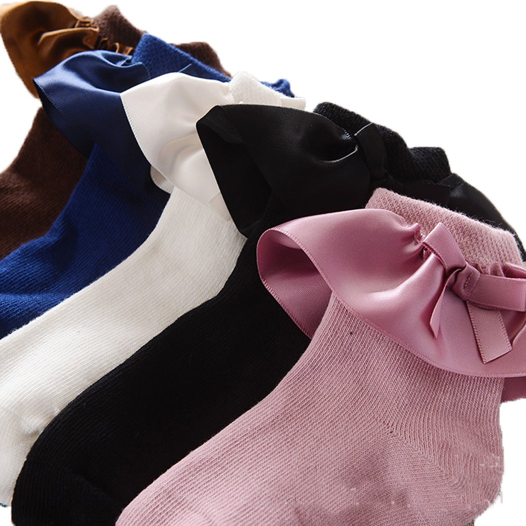 Colorful Baby Socks for Girls - Soft Toddler Princess Ruffled Ankle Socks (6-Pack) | Perfect for Everyday Wear, Playdates & Special Occasions