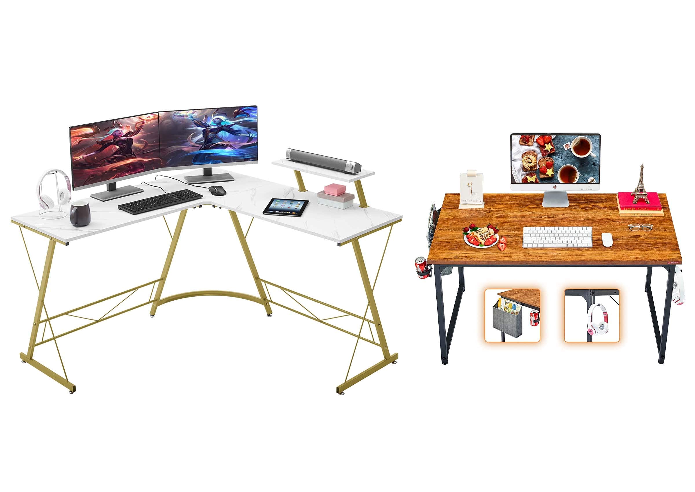 Premium L-Shaped Desk 50.8