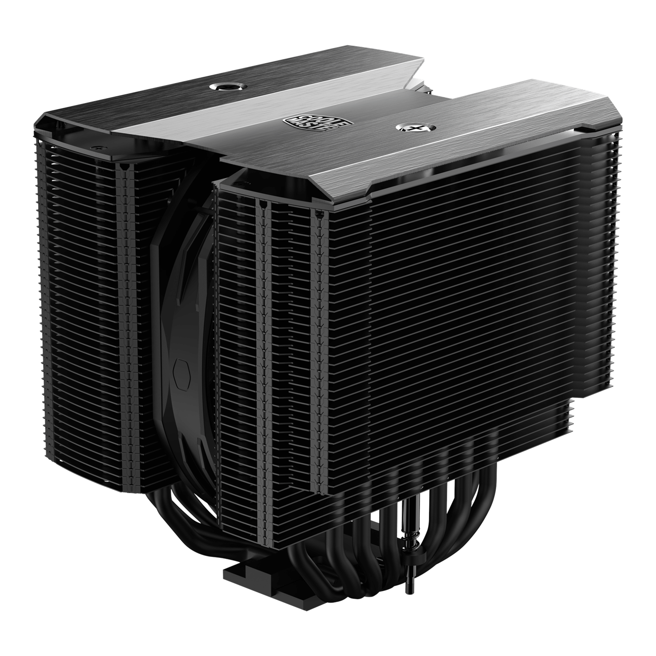 Cooler Master MA824 Stealth 120mm Tower CPU Air Cooler - High Performance PC Cooling for Gaming & Overclocking | Perfect for Desktop Computer Builds & Workstations