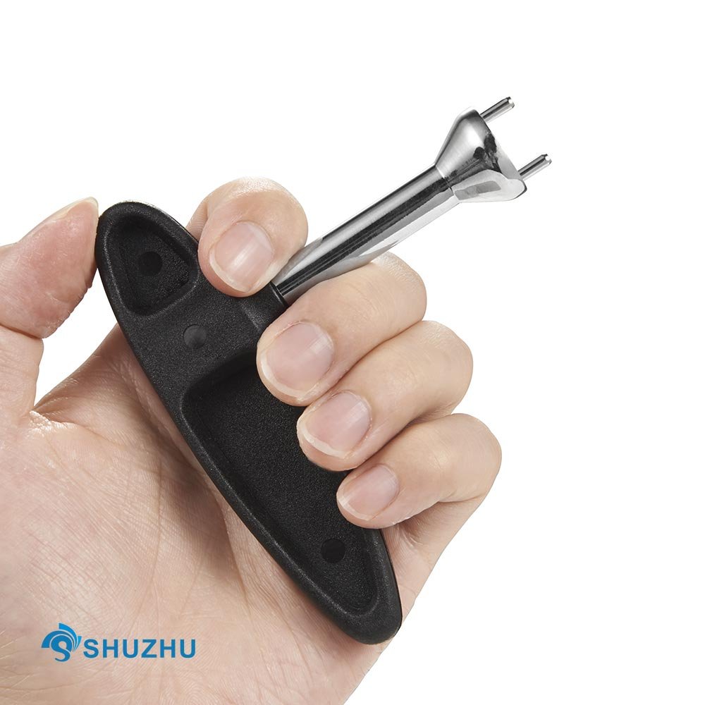 Stainless Steel Golf Shoe Spike Wrench Tool - Cleat Removal & Adjustment Key for Golf Shoes - Perfect Gift for Golfers - Ideal for Clubhouse, Driving Range & Course Maintenance