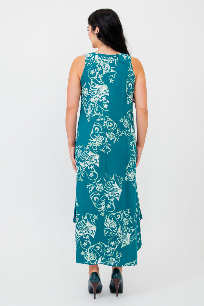 Ari Dress by Sajou - Elegant Women's Floral Midi Dress for Casual Wear, Date Night & Summer Outfits