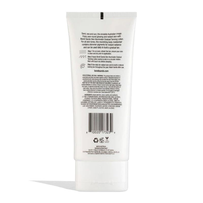 Bondi Sands Gradual Tanning Lotion with Skin Illuminator - Natural Sunless Tanner for Glowing Summer Skin | Perfect for Beach, Vacation & Everyday Use