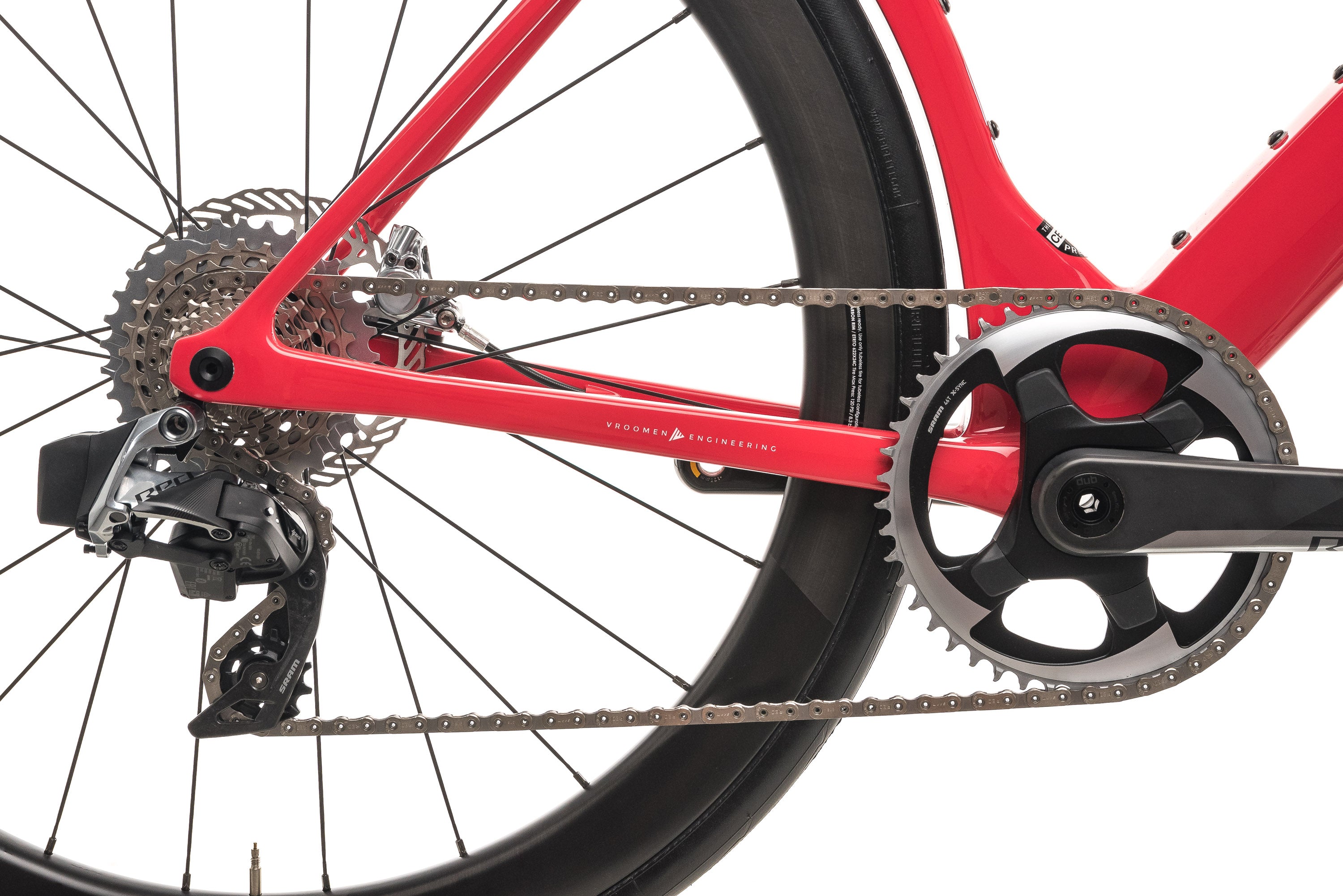 2020 3T Strada Team Red AXS eTap Road Bike - Large Size | High-Performance Carbon Frame, Wireless Shifting | Perfect for Racing, Endurance & Long-Distance Cycling