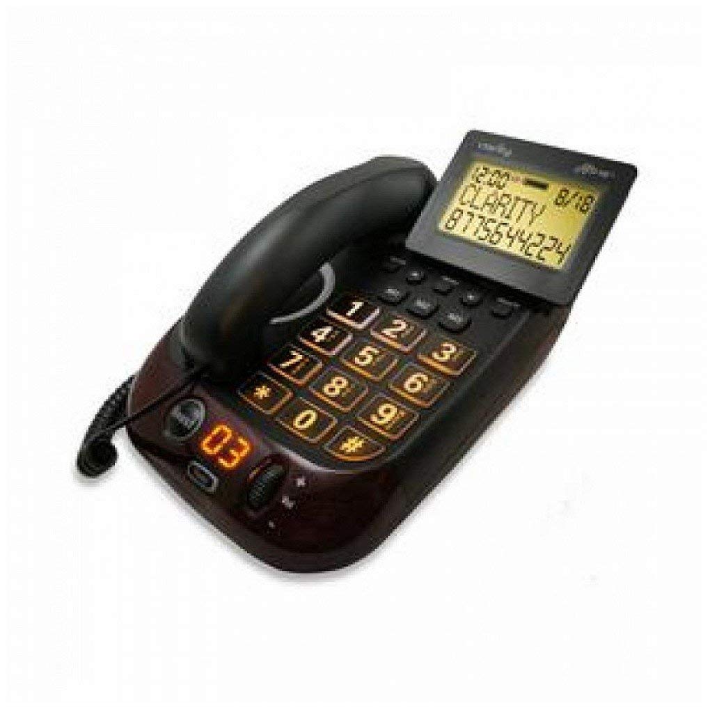 Clarity 54505.001 Digital Amplifier Speakerphone with Loud Sound, Caller ID & Big Buttons - Perfect for Home Office, Conference Calls & Hearing Assistance