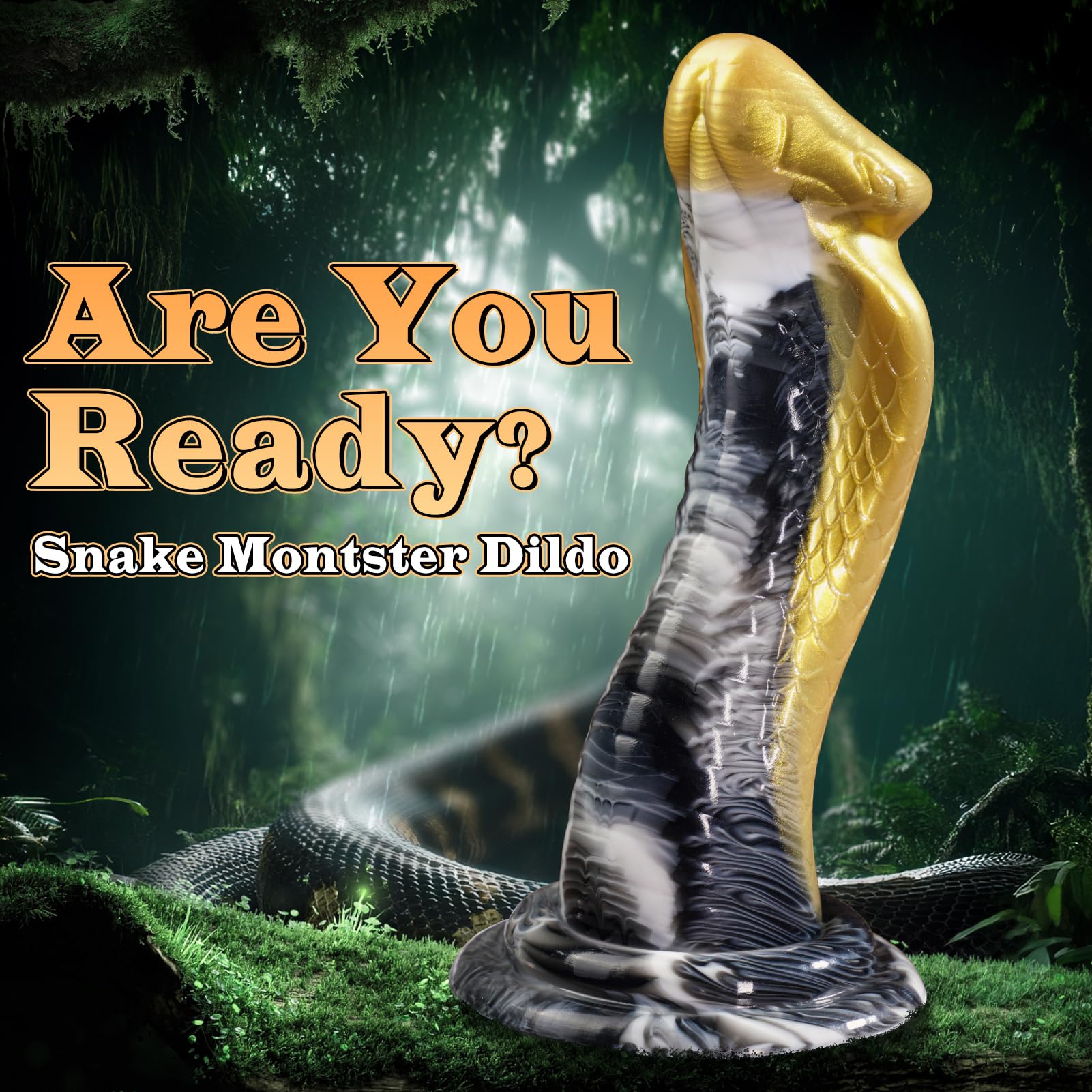 Cobra Monster Dildo - 8.66