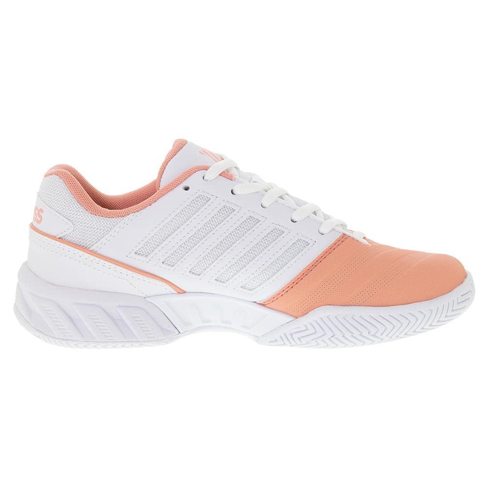 K-Swiss Junior Bigshot Light 4 Kids' Tennis Shoes - Breathable & Lightweight for Boys & Girls - Perfect for Court Play & Casual Wear