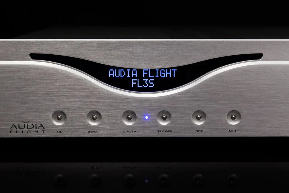 Audia Flight Three S Stereo Integrated Amplifier - High-End Audio System for Home Theater & Music Listening | Perfect for Audiophiles & Hi-Fi Enthusiasts