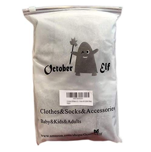 October Elf Men's Crew Socks - Thin Ankle Cotton Dress Socks for Business & Casual Wear - Breathable Athletic Short Socks for Office, Gym & Daily Comfort