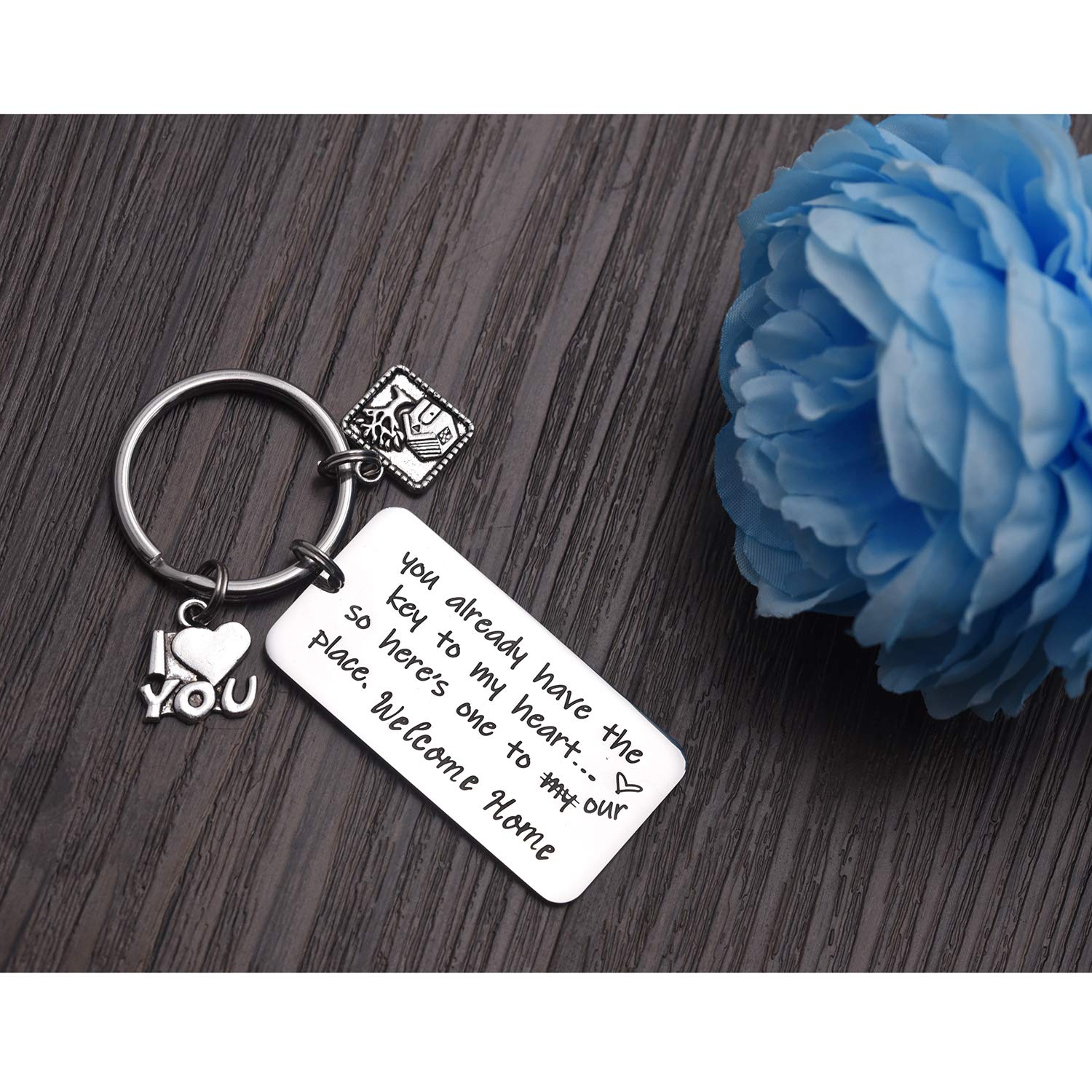 2023 Best Housewarming Gifts for New Homeowners - Elegant House Keychain Set - Perfect for Housewarming Parties, New Home Gifts & Welcome Presents - Ideal for Couples, Friends & Family Moving into New Homes