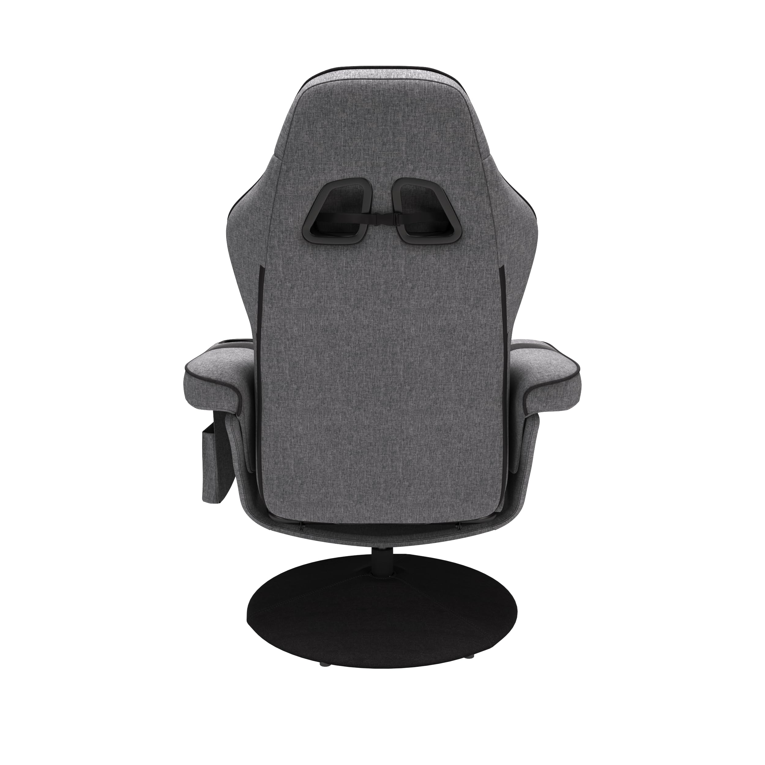 RESPAWN 900 Ergonomic Gaming Recliner Chair with Adjustable Leg Rest & Footrest - Gray Fabric Gaming Chair for PC, Console & Home Theater - Perfect for Gaming, Streaming & Relaxing