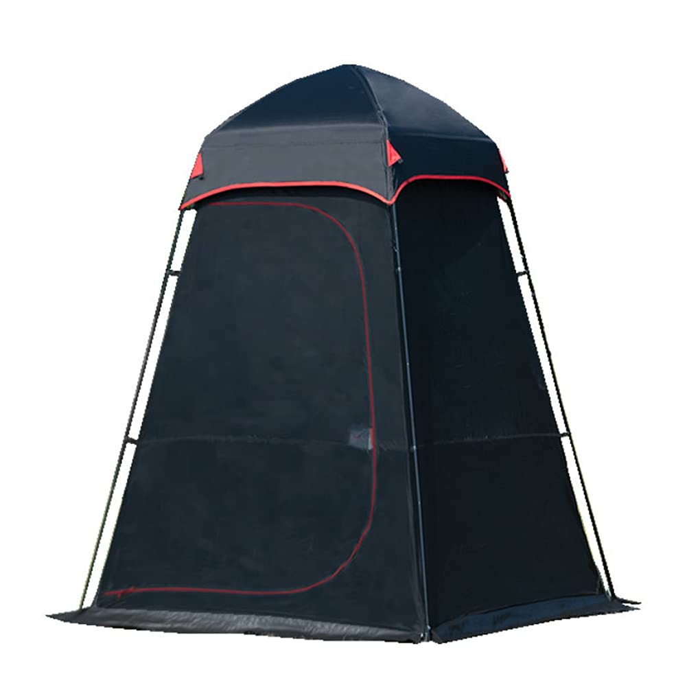 Portable Pop Up Toilet Tent - 160x160x240cm Camping Shower Tent with Privacy Screen, Windproof & Sun Shade for Outdoor Changing, Fishing, Bathing, Storage - Perfect for Camping, Hiking, Beach & RV Trips