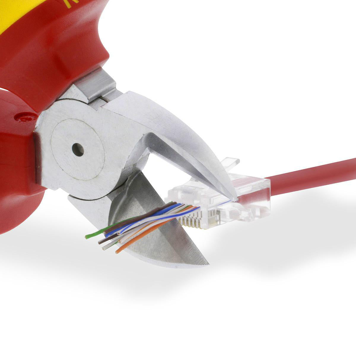 10-Pack CAT6 FTP RJ45 Pass Through Connectors for Solid Ethernet Cables - Ideal for Network Installations, Server Rooms & Home Office Setups
