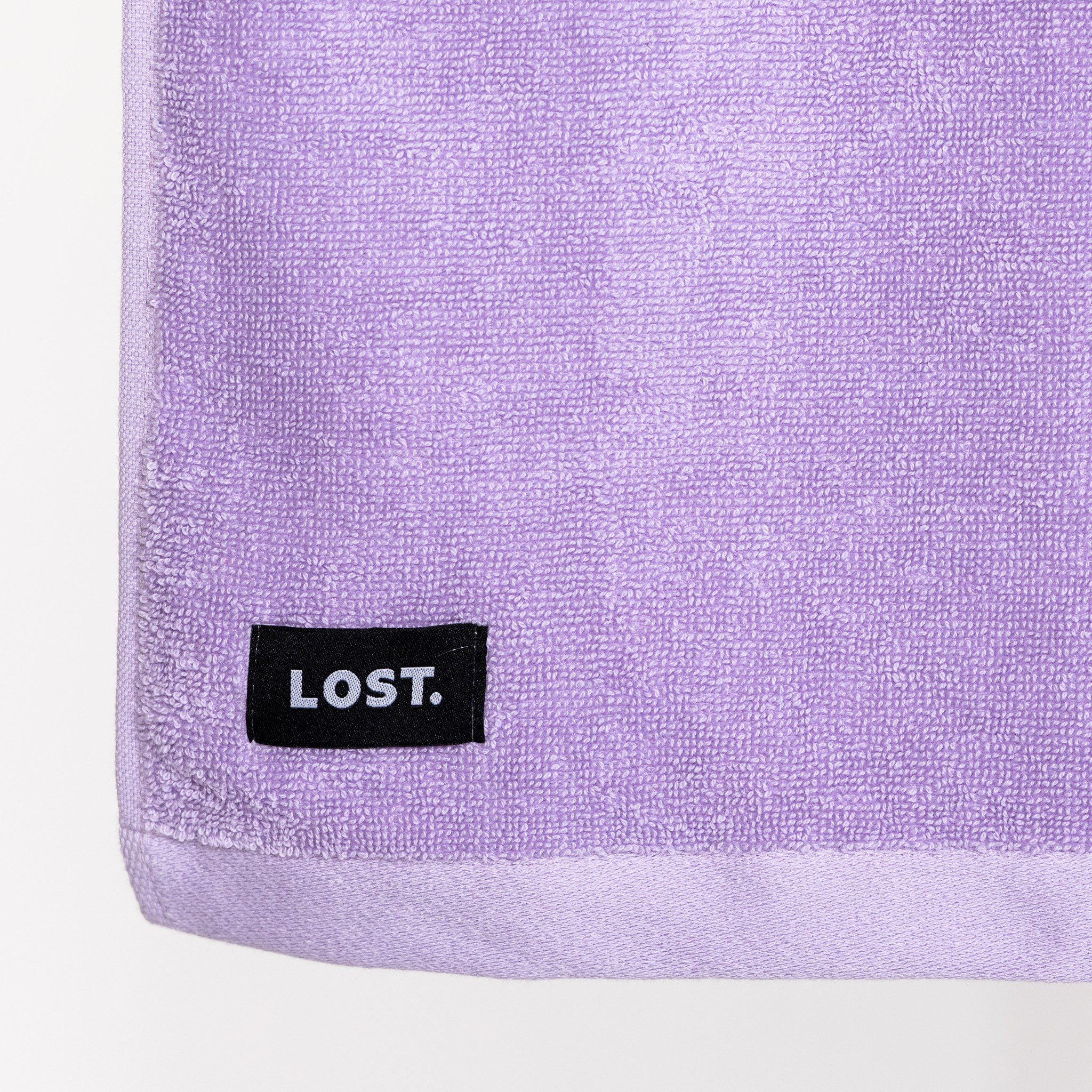Premium LOST TOWELS Bath Towel - 70x140cm (27x55 inches) Soft Absorbent Lilac Bath Sheet - Perfect for Spa, Beach, Gym & Luxury Home Bathroom