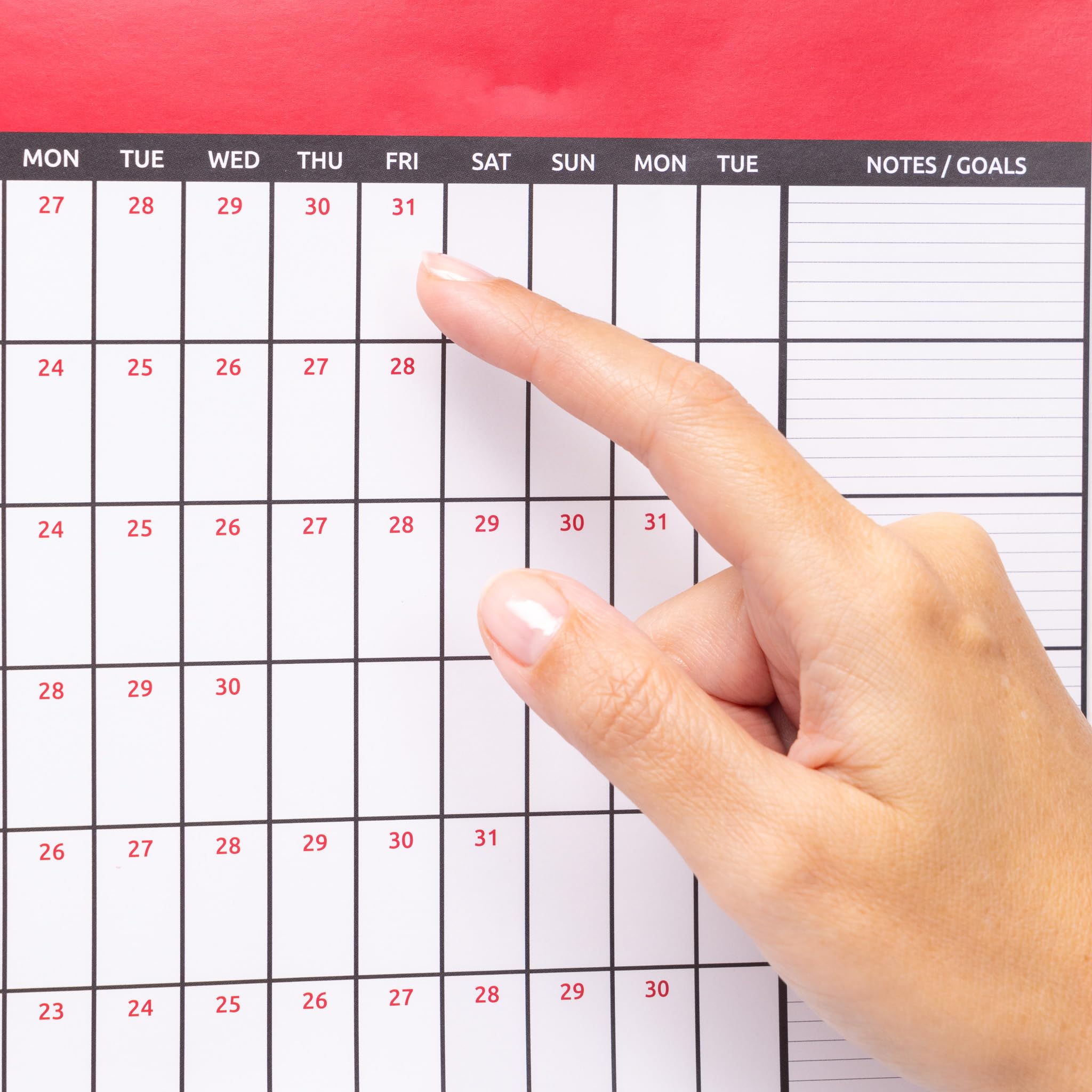Evelay 2025 Wall Calendar Planner - A2 Size (59.4cm x 42cm) | Full Year at a Glance | Perfect for Home, Office, School & Work Organization | Wall-Mountable for Easy Planning & Productivity
