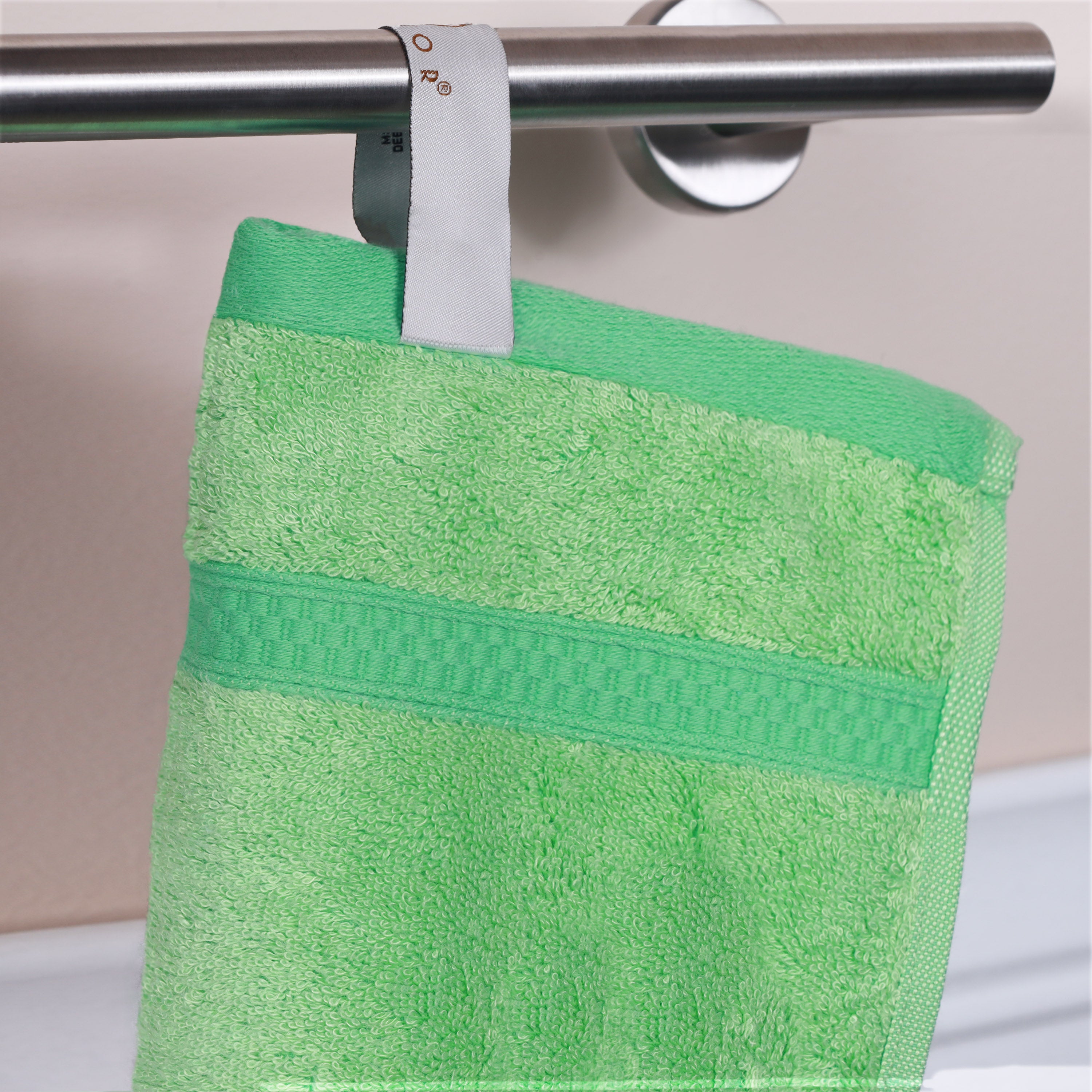 Ultra Soft Rayon Bamboo Cotton Blend Bath & Hand Towel Set | Eco-Friendly, Absorbent & Luxurious for Spa, Bathroom & Guest Use