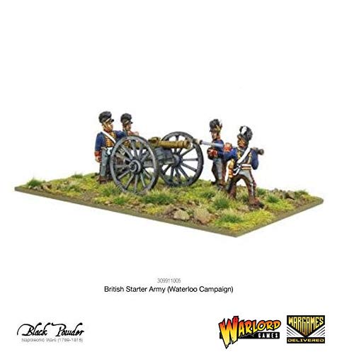 Warlord Games Black Powder Napoleonic British Starter Army - Waterloo Campaign Set | Revolutionary War Miniature Toy Soldiers for Tabletop Wargaming | Perfect for Historical Battles & Strategy Games