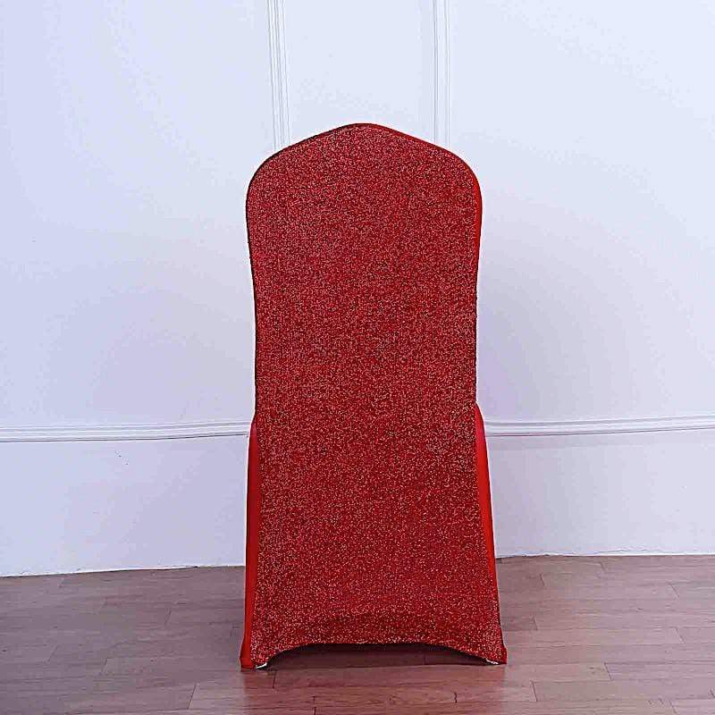 Spandex Stretchable Chair Cover - Elastic Sofa Slipcover for Living Room, Dining Room & Office - Washable Furniture Protector for Home Decor