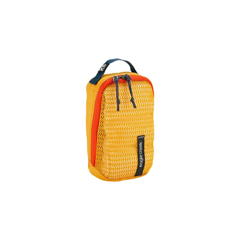 Eagle Creek PACK IT REVEAL Cube Set - XS/S/M Sizes - Sahara Yellow - Travel Organizer for Clothes & Accessories - Perfect for Backpacking, Camping & Weekend Getaways