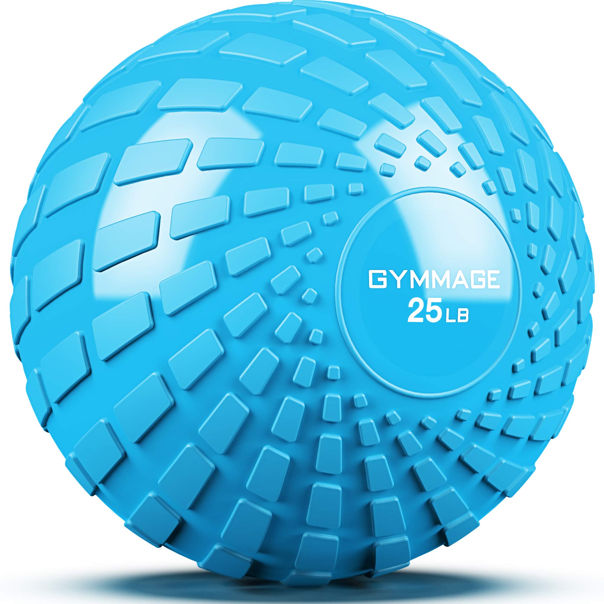 Premium Slam Ball - Weighted Exercise Medicine Ball (10-50lbs) for Strength Training, CrossFit & Home Gym Workouts | Non-Bounce Design with Easy-Grip Surface | Ideal for HIIT, Functional Fitness & Conditioning Routines