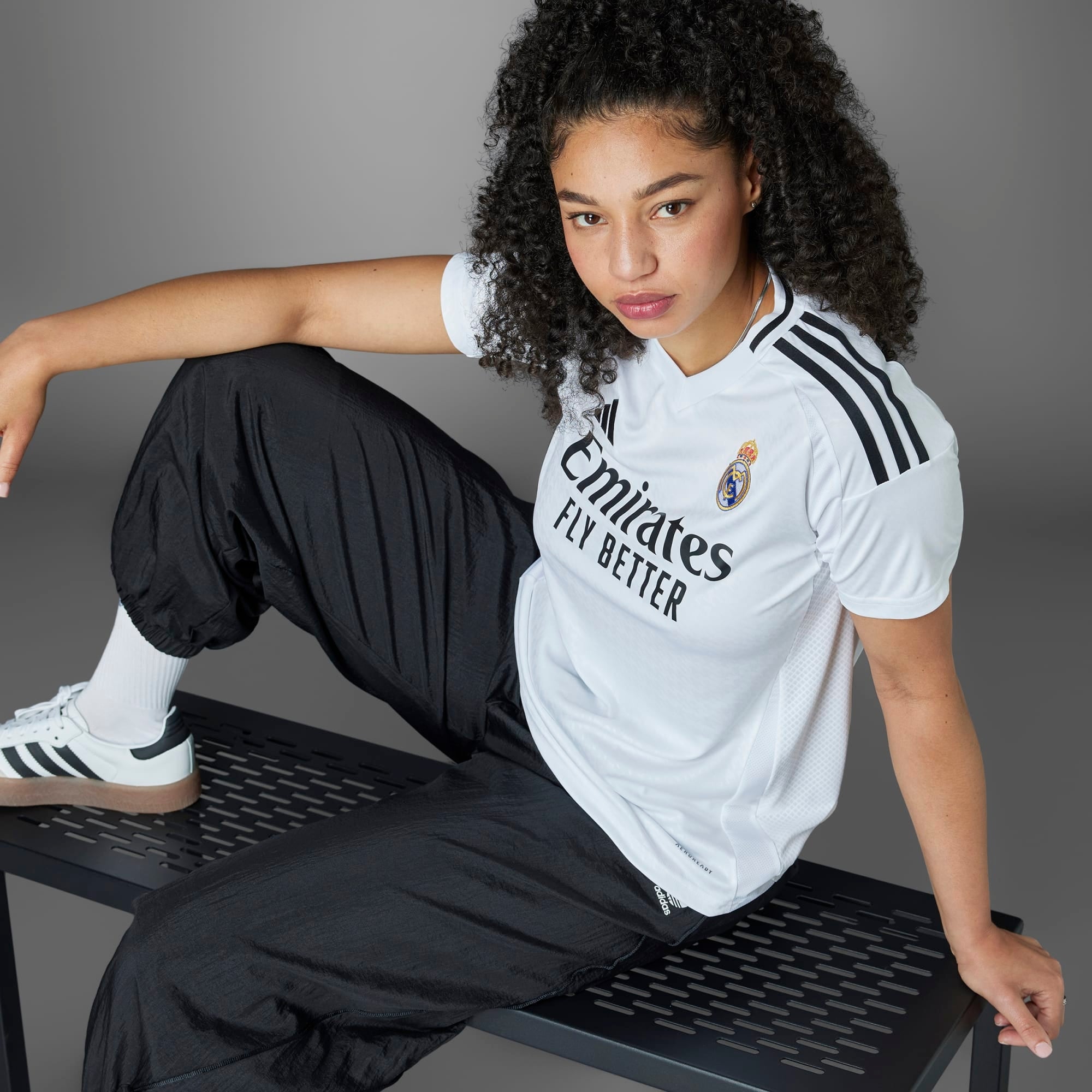 Adidas Real Madrid 2024/25 Stadium Home Jersey - Authentic Football Soccer Shirt for Men - Perfect for Match Days & Fan Support