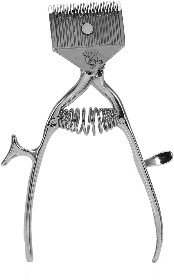OIDESA Professional Stainless Steel Manual Hair Clipper - Classic Barber Tool for Hair Cutting & Trimming | Perfect for Home Grooming, Travel & Salon Use