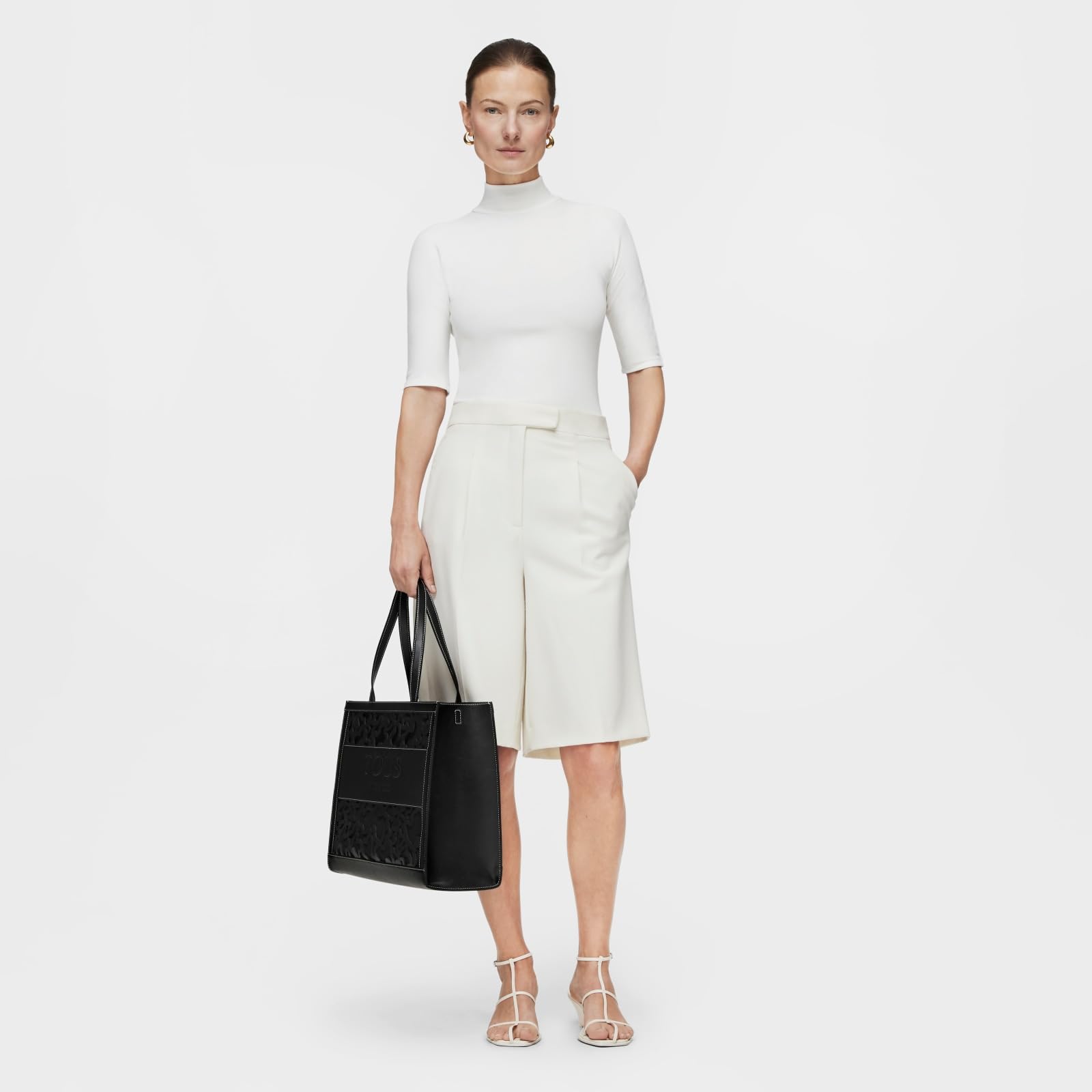 TOUS Amaya Kaos Icon Shopping Bag - Stylish & Durable Women's Handbag for Work, Travel & Everyday Use | Premium Leather Tote with Adjustable Strap