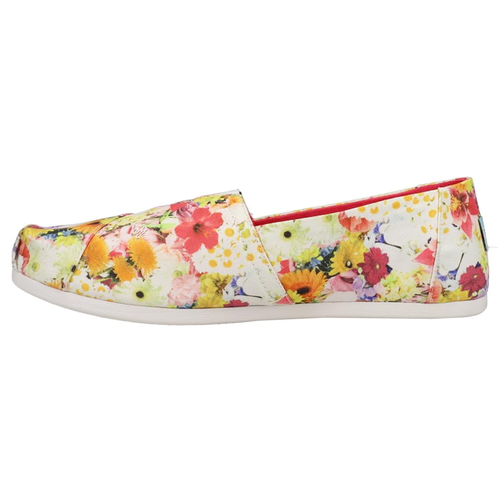 TOMS Women's Alpargata Slip-On Comfortable Casual Shoes - Perfect for Beach, Travel & Everyday Wear