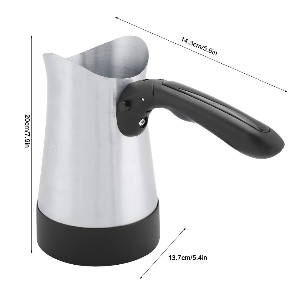 Premium 300ml Electric Turkish Coffee Pot - Food Grade Espresso Maker Machine, 220-240V - Perfect for Home, Office & Camping Brewing
