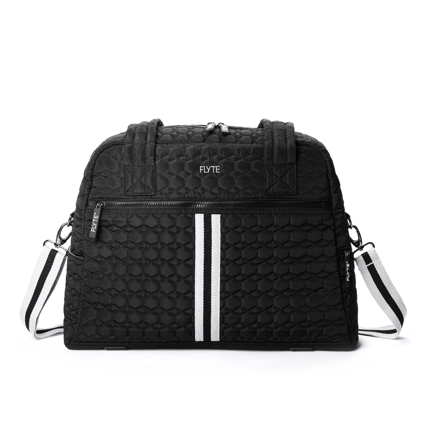 FLYTE Adélie Quilted Duffel Bag - Stylish Gym & Travel Duffel for Workouts, Weekend Trips & Airplane Carry-On