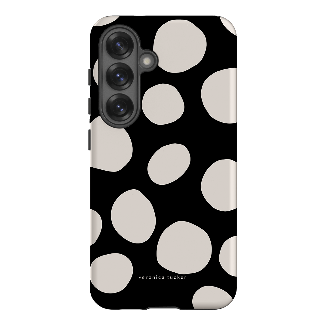 Premium Pebbles Noir Phone Case - Slim Protective Cover for iPhone & Samsung - Perfect for Everyday Use, Travel & Outdoor Activities