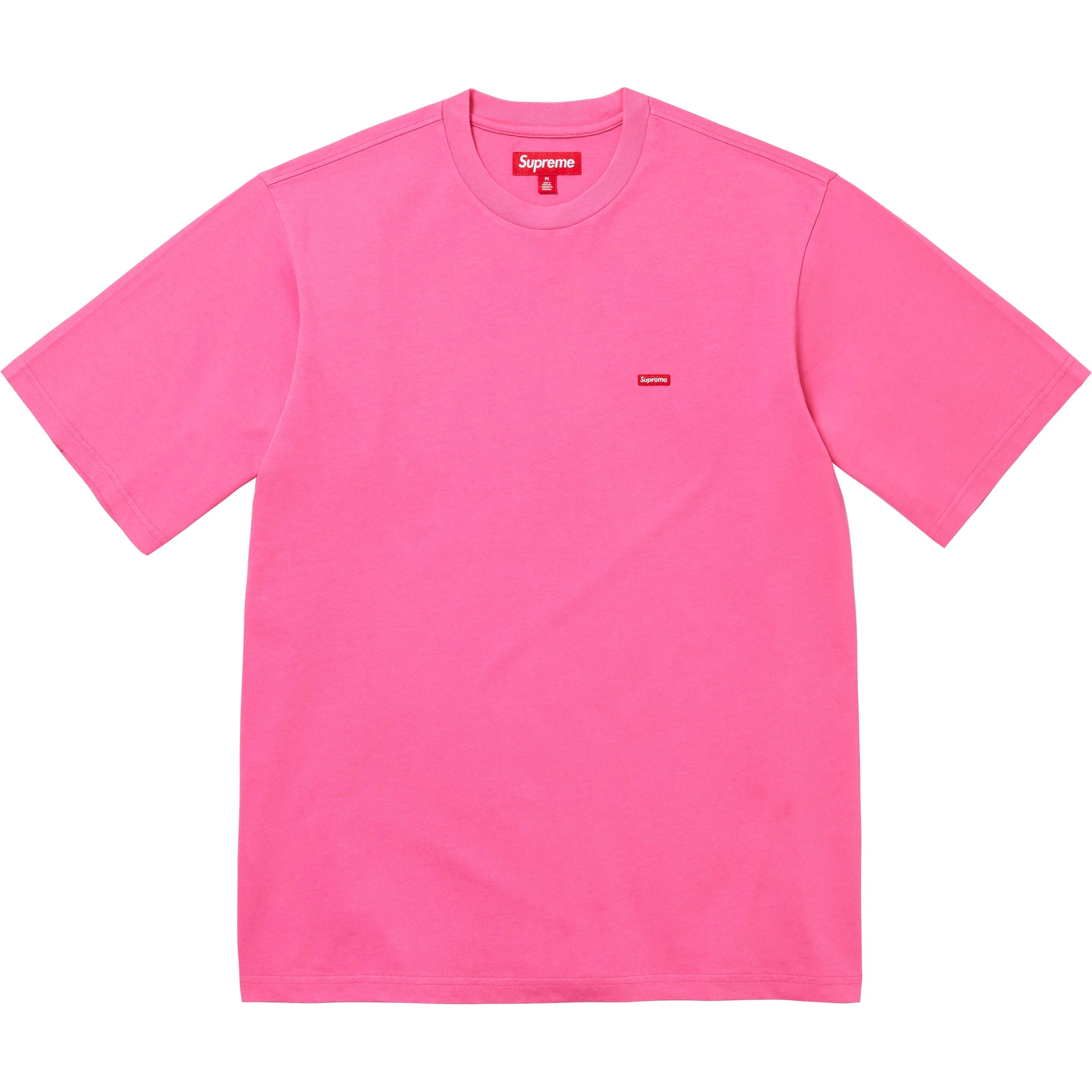 Supreme FW24 Small Box Logo T-Shirt in Pink - Stylish Streetwear for Casual Outfits & Urban Fashion