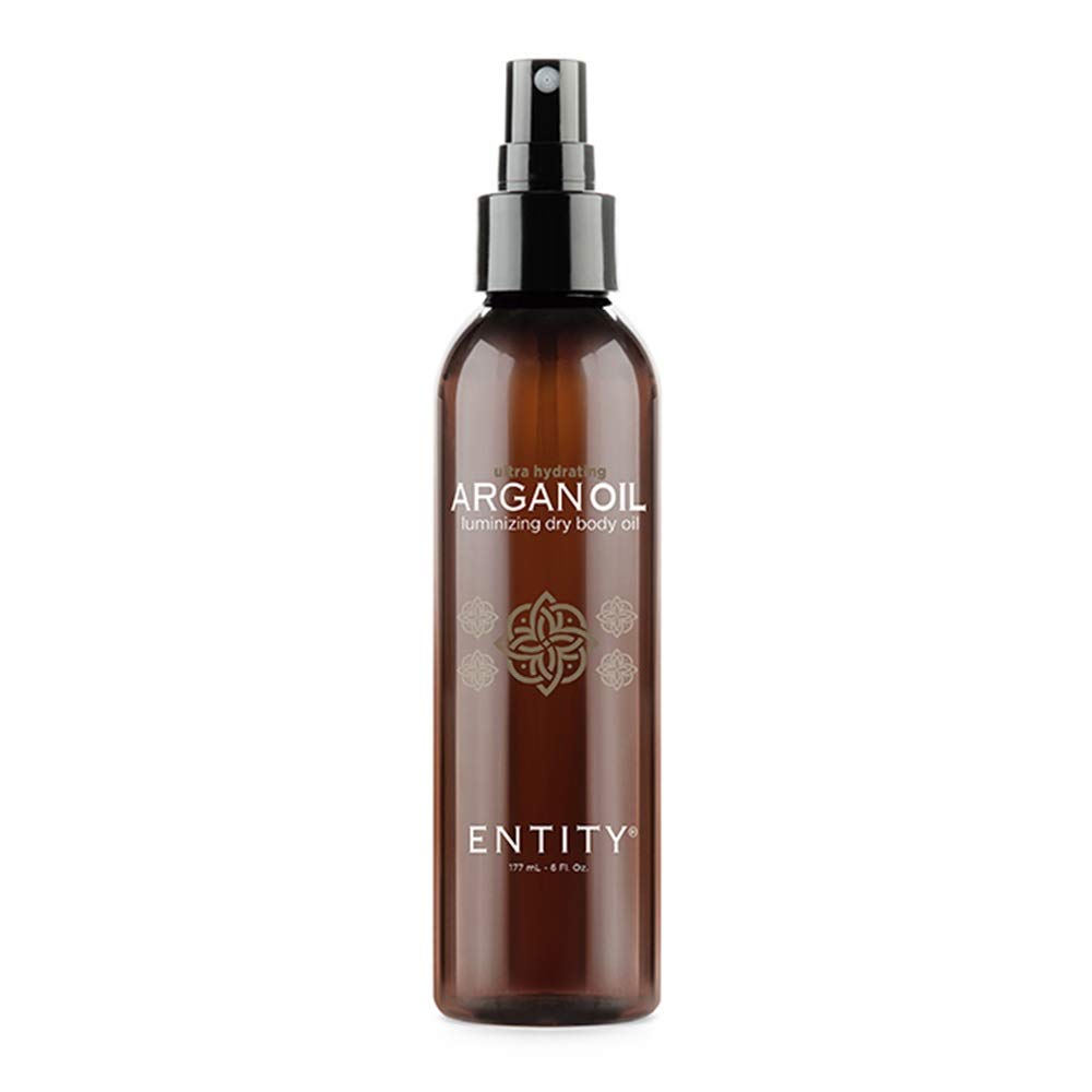 Pure Moroccan Argan Oil - Natural Luminizing Dry Body Oil for Glowing Skin - 6oz / 177ml - Hydrating & Nourishing for Face, Body & Hair - Perfect for Daily Moisturizing & Spa Treatments