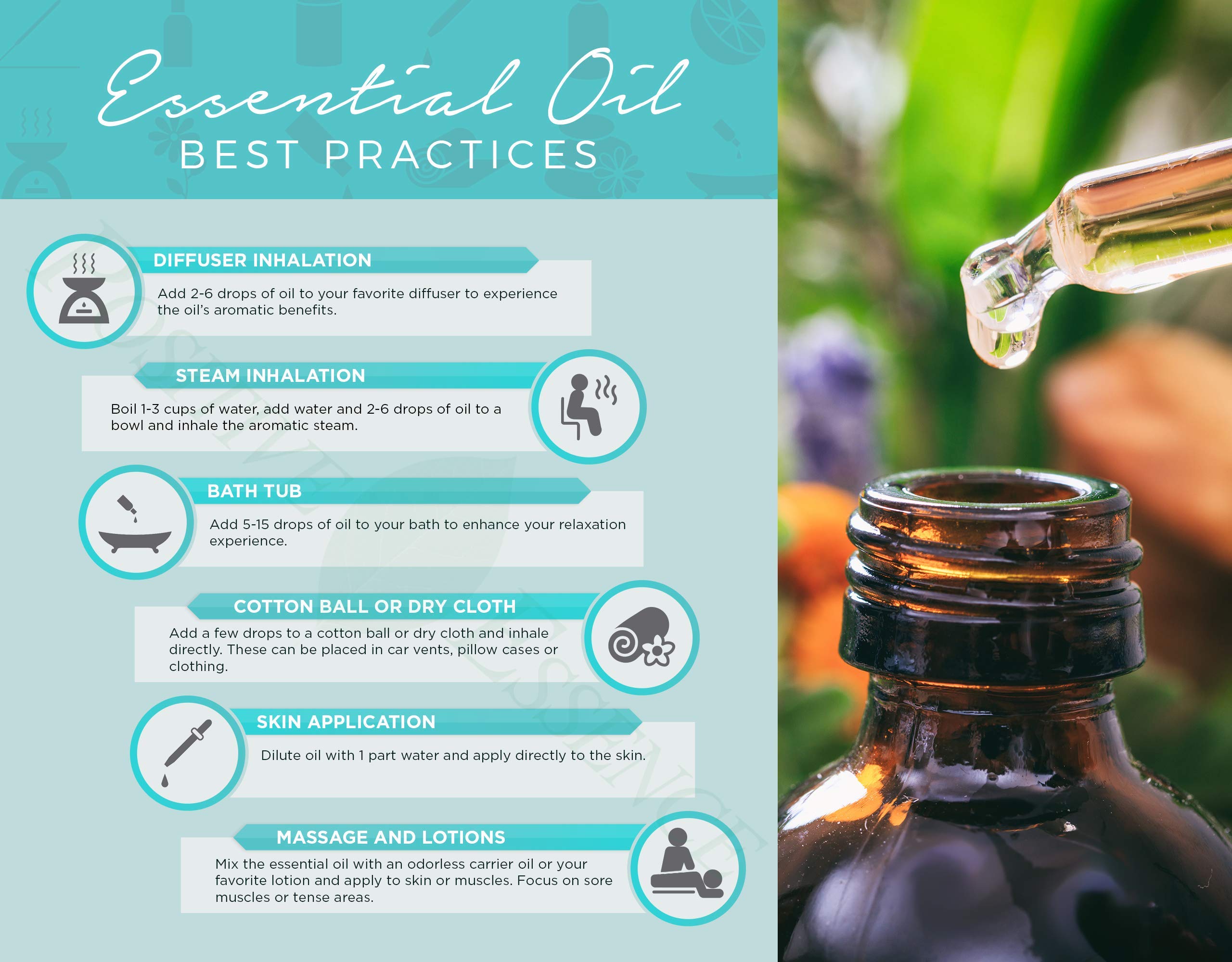 Pure Neroli Essential Oil (Citrus Aurantium) - 100% Natural, Bright & Refreshing Citrus Scent - 10ml (0.33 oz) - Perfect for Aromatherapy, Skincare & Stress Relief