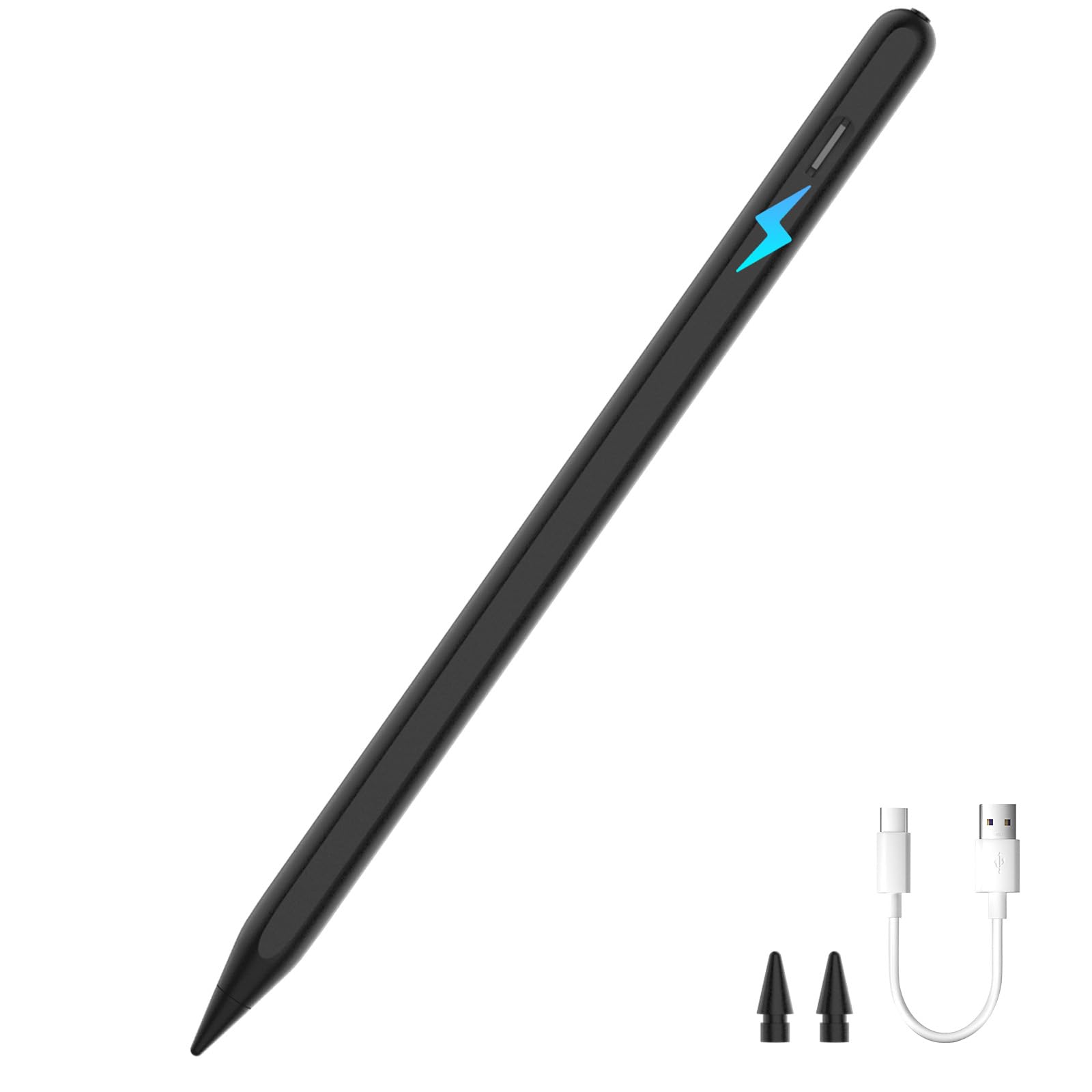 Apple Pencil Stylus for iPad Air 2024 & iPad Pro (M4/M2) - 2X Battery Life USB-C Charging - Compatible with iPad Air 11