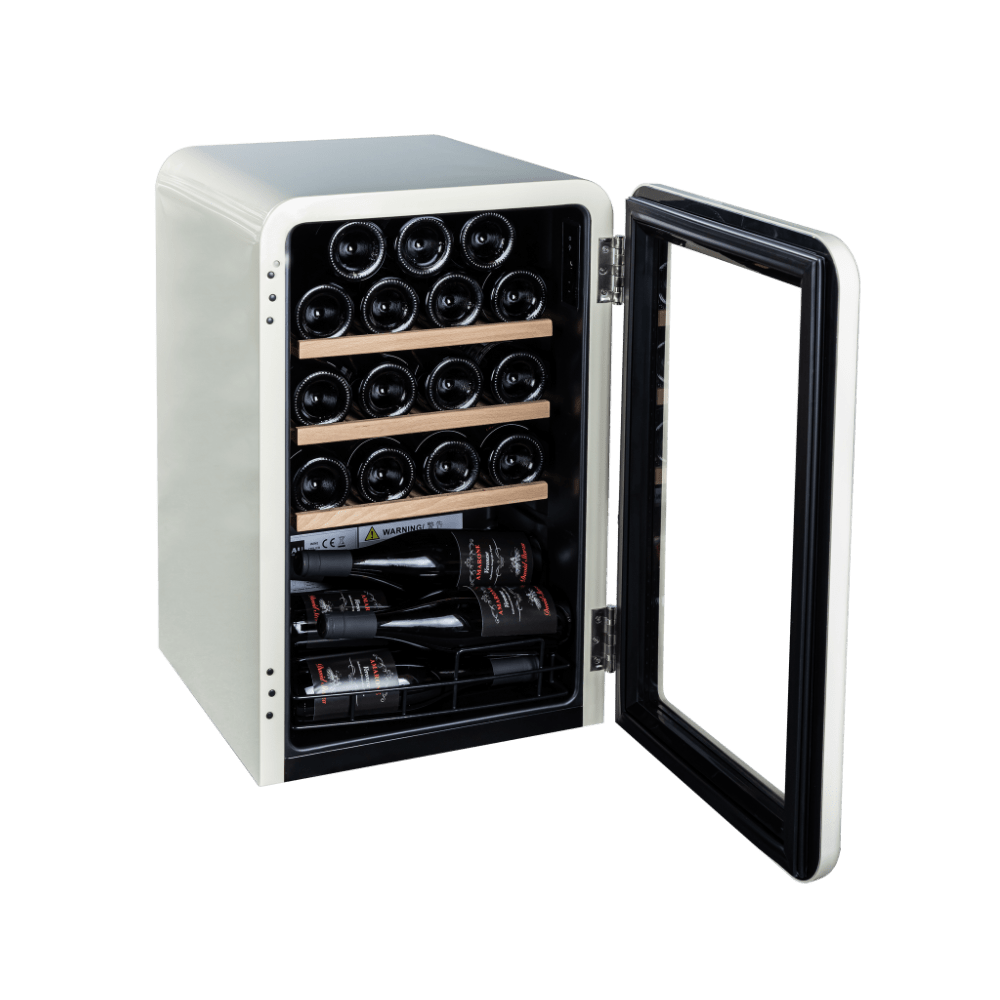 Chateau 24 Bottles Wine Cooler CW P241 - Compact Wine Refrigerator for Home & Office Use | Perfect for Kitchen, Bar, or Entertainment Spaces