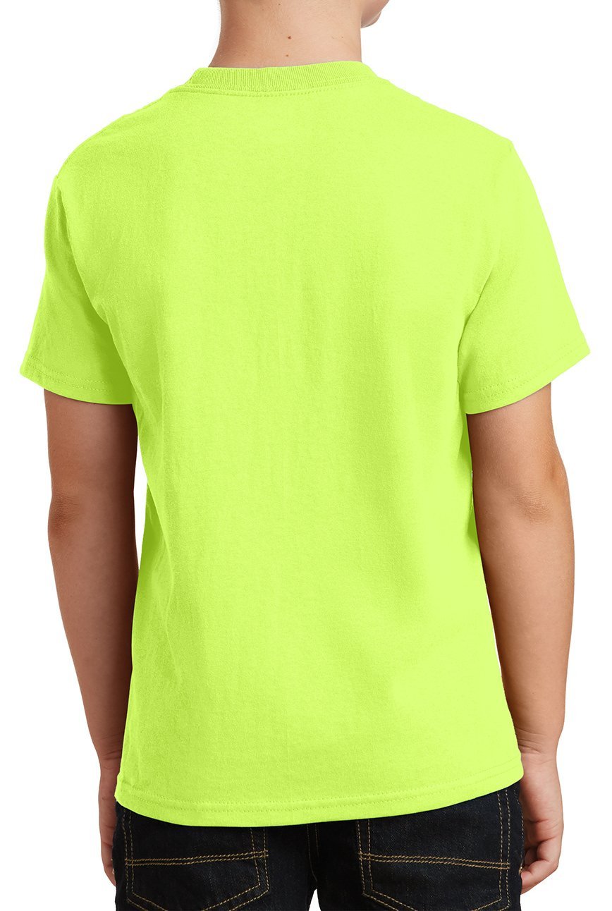 Youth Short Sleeve Soft Classic Core Cotton T-Shirt - Comfortable Casual Wear for Kids, Boys & Girls - Perfect for School, Playdates & Everyday Outfits