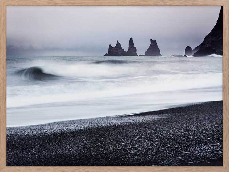 East Iceland Canvas Art Print - Stunning Nordic Landscape Wall Decor for Living Room, Bedroom & Office