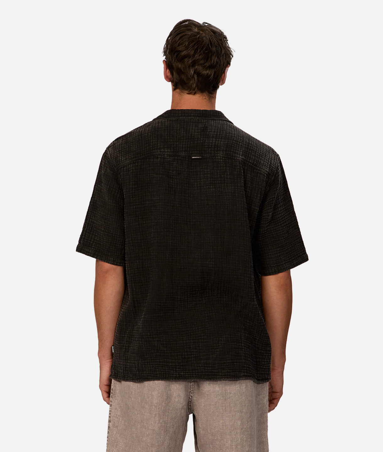 Premium Carta Short Sleeve Shirt for Men - Classic Black Cotton Casual Tee | Perfect for Summer Outfits, Beach Wear & Everyday Comfort