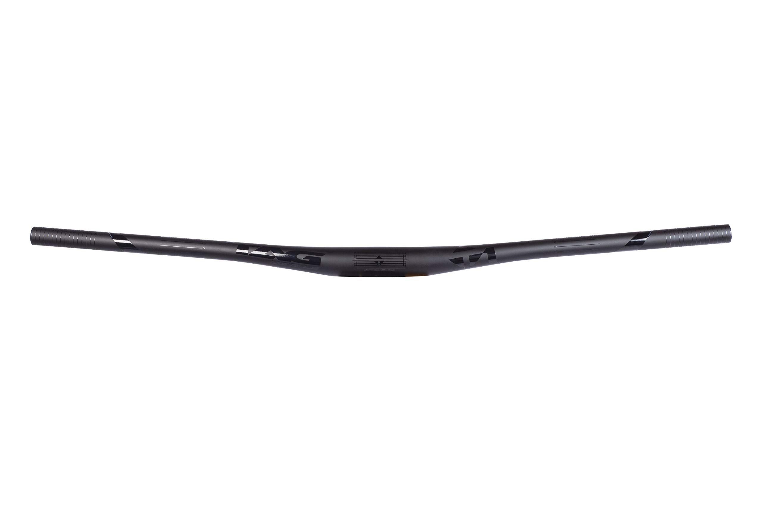 T1 Carbon Handlebar 10mm Rise - Lightweight MTB Bicycle Handlebars for Mountain Biking (Black/Graphite, T1000-05-010) | Perfect for Trail Riding, Downhill & Enduro Cycling