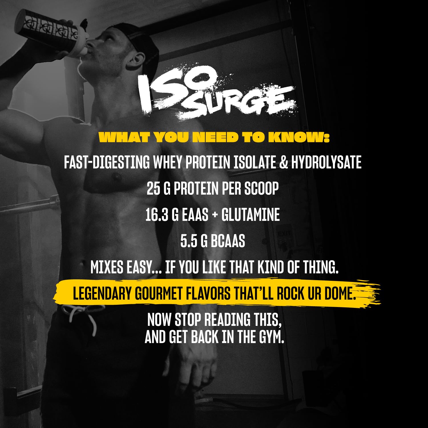 Mutant ISO Surge Whey Protein Isolate Powder - Fast Muscle Recovery & Growth, 5 lb Vanilla Ice Cream - Post-Workout & Strength Training Supplement for Athletes & Bodybuilders