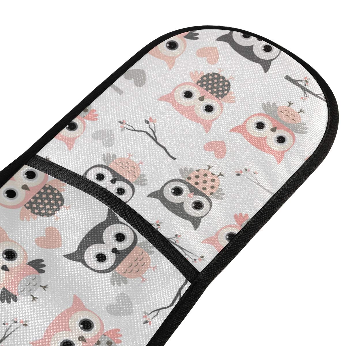 Heat Resistant Double Oven Mitts - Non-Slip Kitchen Gloves for Cooking, Baking & Grilling (7