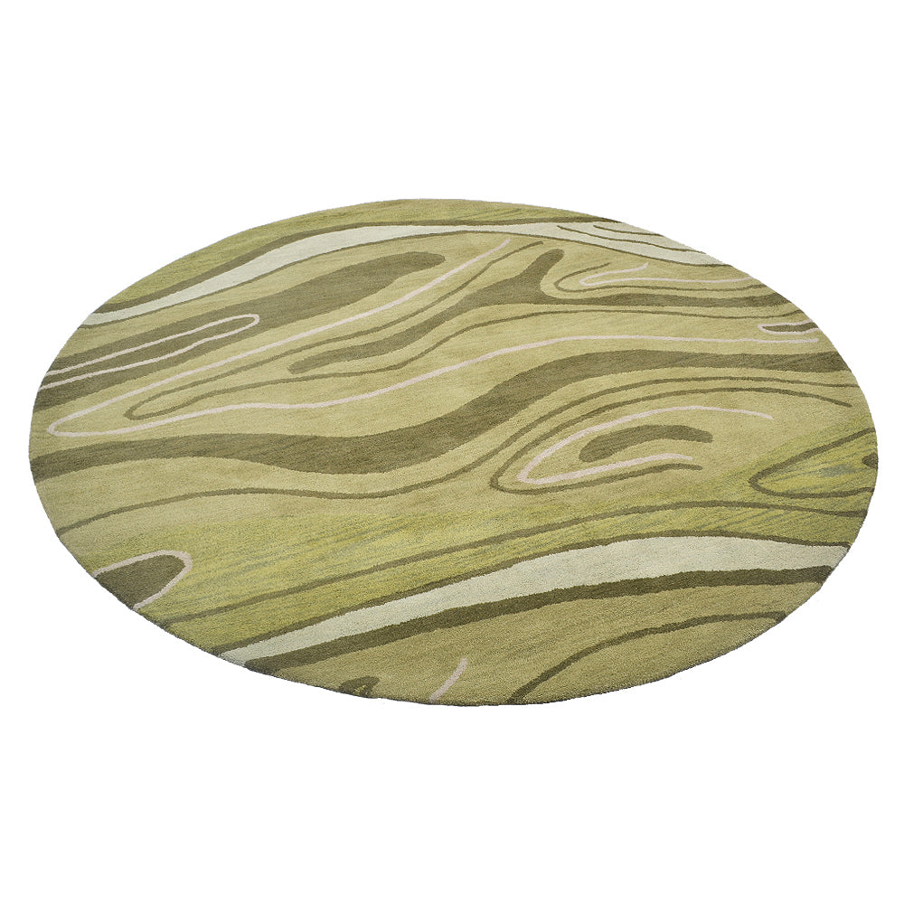 Solstice Hand Tufted Rug - Soft Bohemian Area Rug for Living Room, Bedroom - Premium Wool Carpet for Home Decor