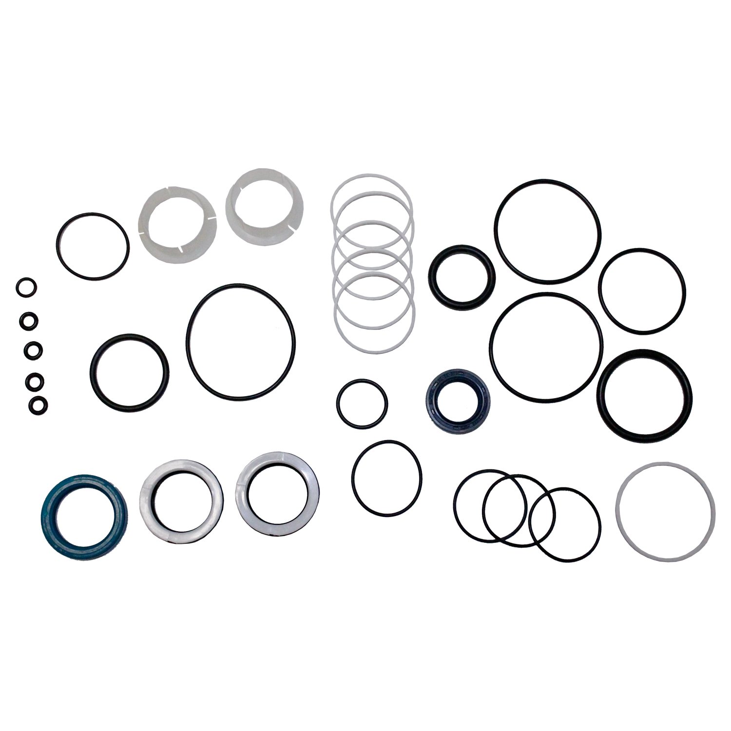 Edelmann 9122 Power Steering Rack and Pinion Seal Kit - Complete Repair Set for Smooth Steering | Perfect for Ford, Chevy, Dodge Vehicles | DIY Auto Maintenance & Professional Mechanic Use