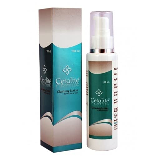 Cetalite Cleansing Lotion - Gentle Face Wash for All Skin Types | Hydrating & Soothing Facial Cleanser | Perfect for Daily Skincare Routine & Makeup Removal