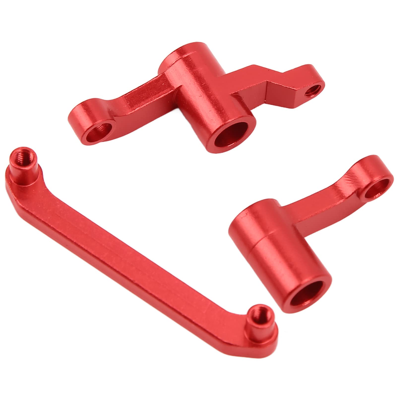 High Strength RC Car Steering Set 18109 - Durable & Flexible Red Steering Upgrade for Off-Road RC Vehicles - Perfect for Crawling, Racing and RC Car Performance Enhancement