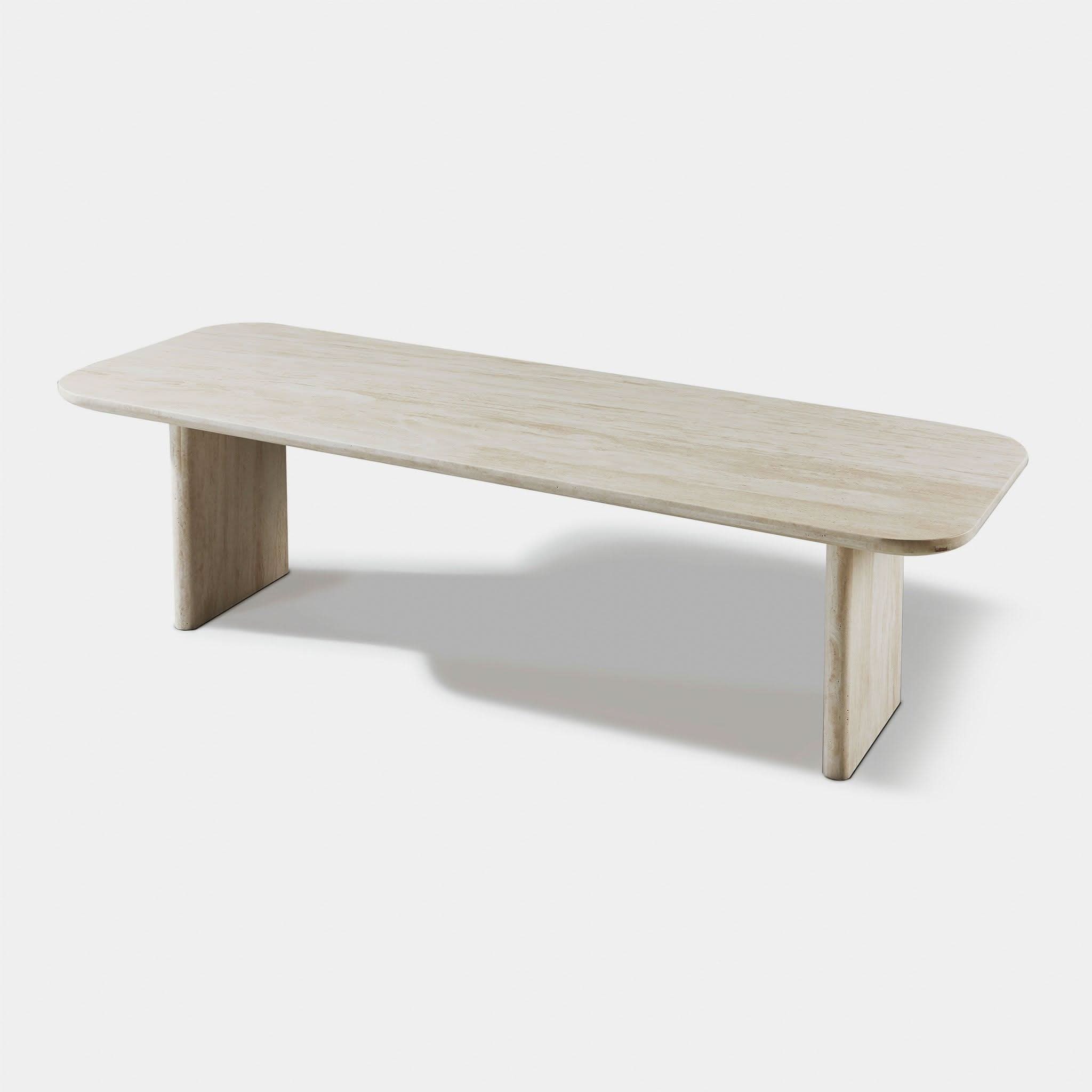 Ford 108-Inch Dining Table - Modern Solid Wood Farmhouse Style for 8-10 People | Perfect for Family Gatherings, Dinner Parties & Open Concept Living Spaces