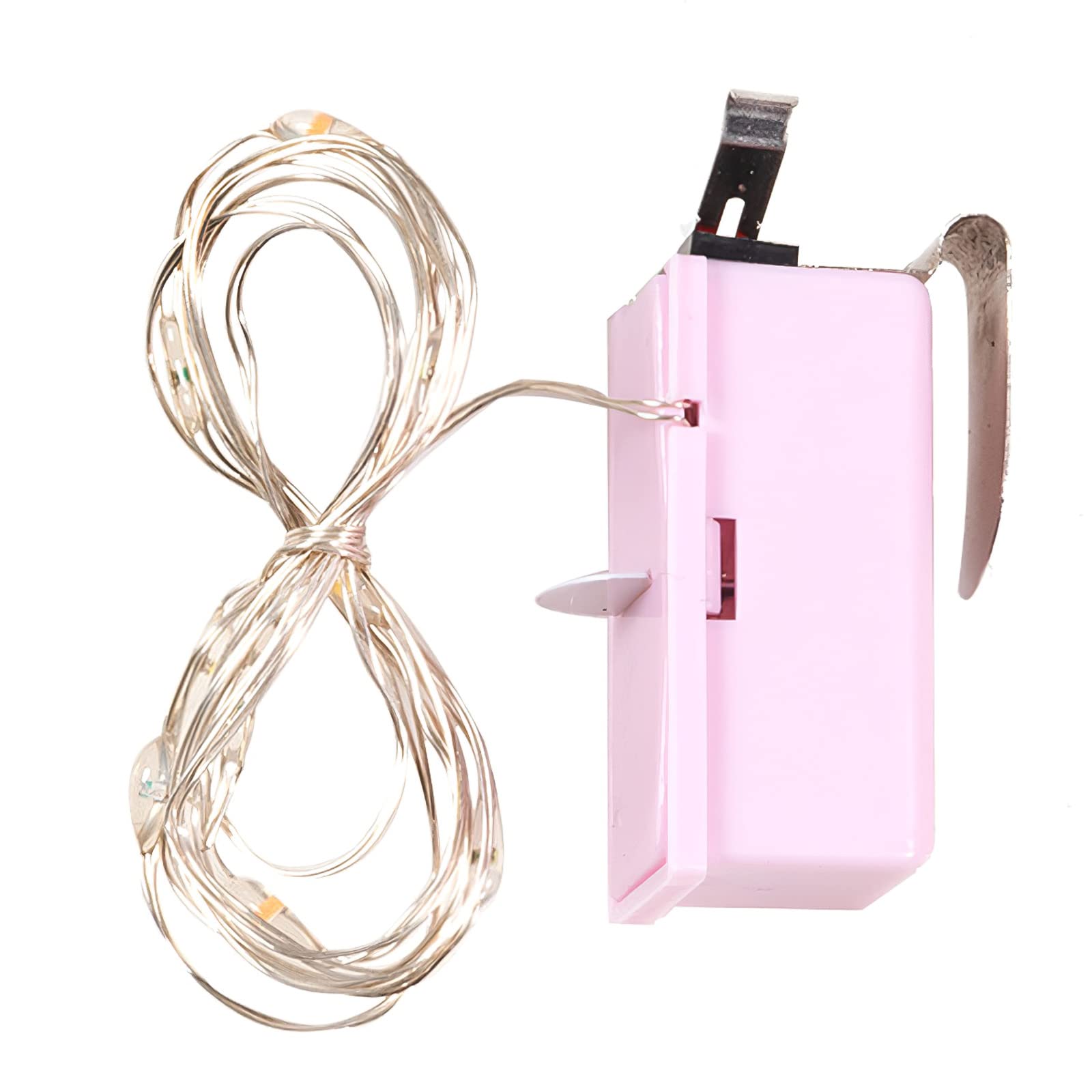 4PCS 0.5W Automatic Lighting Gift Box with Soft String Lights - Battery Operated Decorative Lights with Hanging Hook for Holiday Party Decorations, Christmas Gifts, Wedding Favors & Birthday Presents