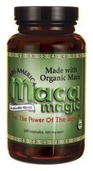 Organic Maca Root Supplement - 200 Capsules (Pack of 2) | Energy Boost, Hormone Balance & Stress Relief | Vegan, Non-GMO | For Men & Women | Daily Wellness Support