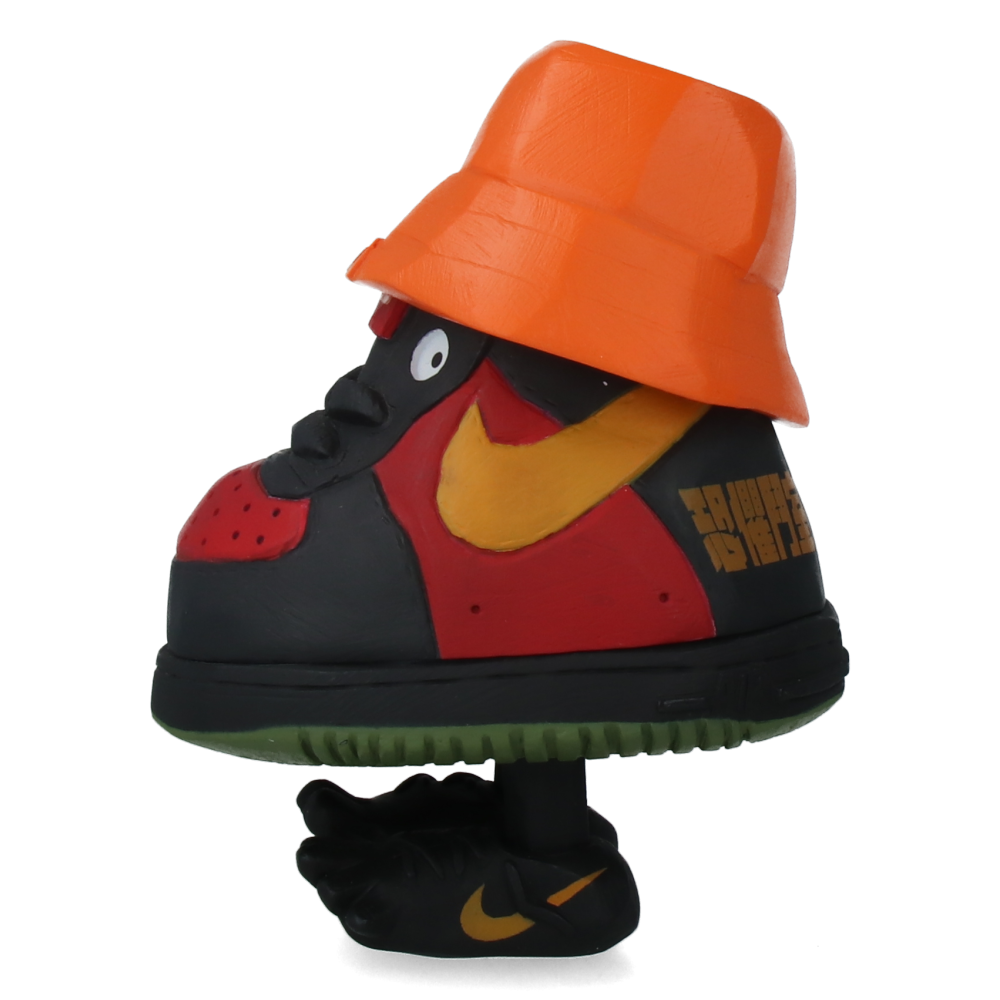 Nike LeBron James x Michael Lau Collaboration Sneakers - Black, Red & Yellow Basketball Shoes for Men - Perfect for Streetwear & Court Performance