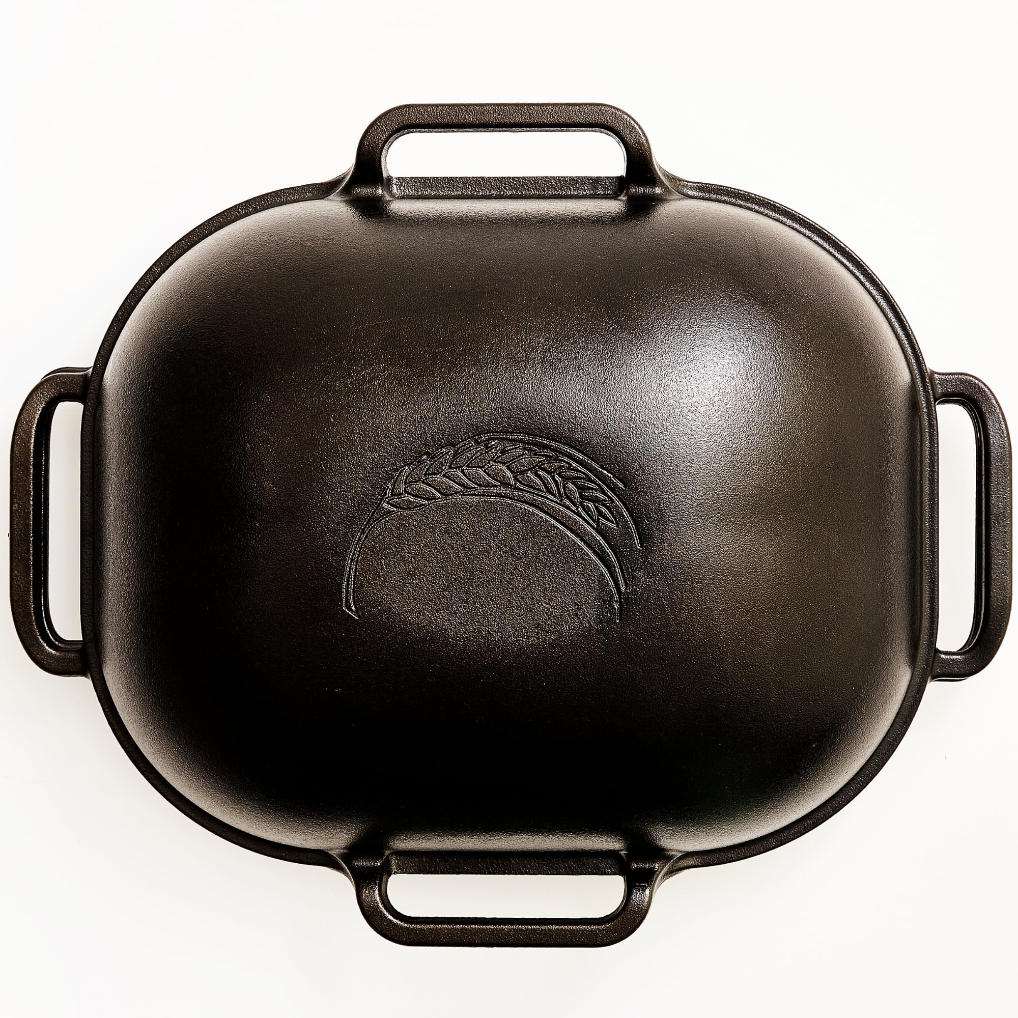Premium Cast Iron Bread Pan with Lid - USA Made Dutch Oven Loaf Pan for Homemade Sourdough, Artisan Bread Baking | Perfect for Kitchen, Camping & Outdoor Cooking